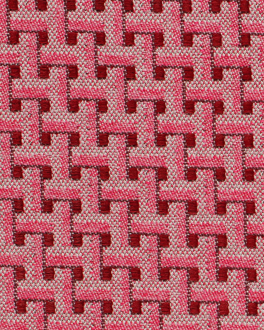 Fabric Janis Bordeaux & Pink