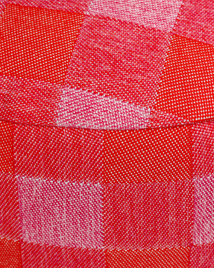 All-season pouf Brigitte Chili & Pink