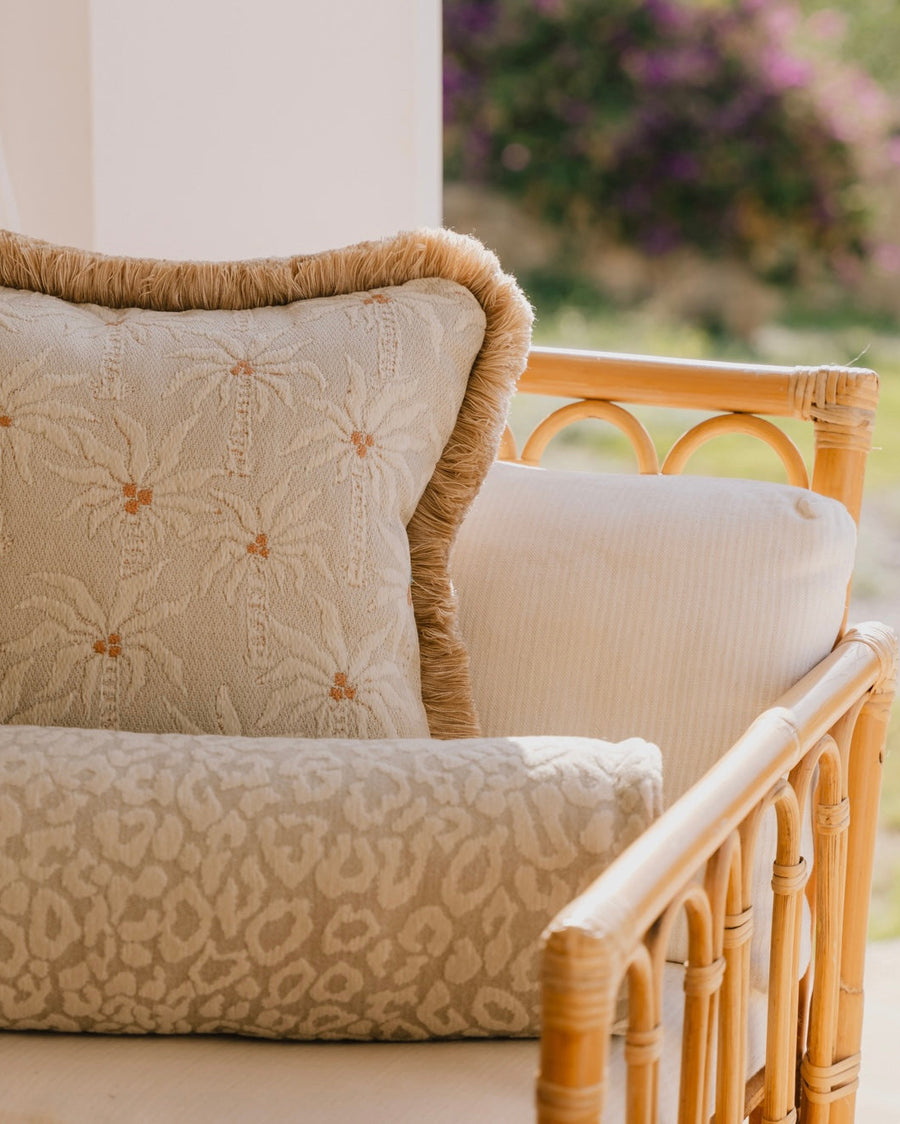 Bolster Maya Sand & Ecru