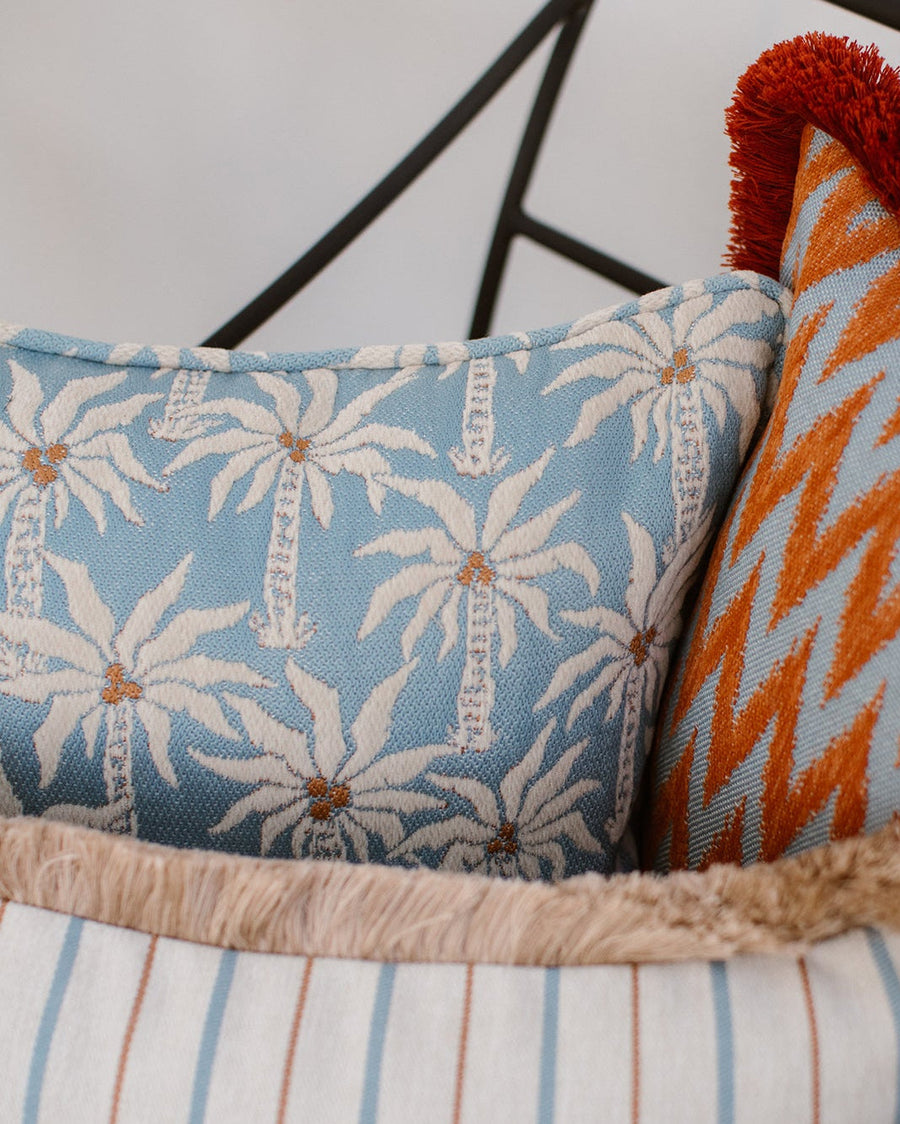 Cushion Laura Ice & Ecru
