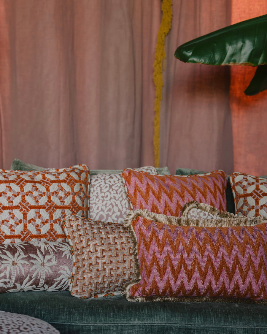 Cushion Rosita Orange & Pink