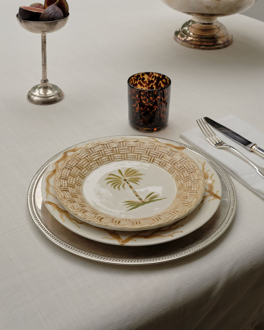 Handpainted Breakfast Plate St Barths