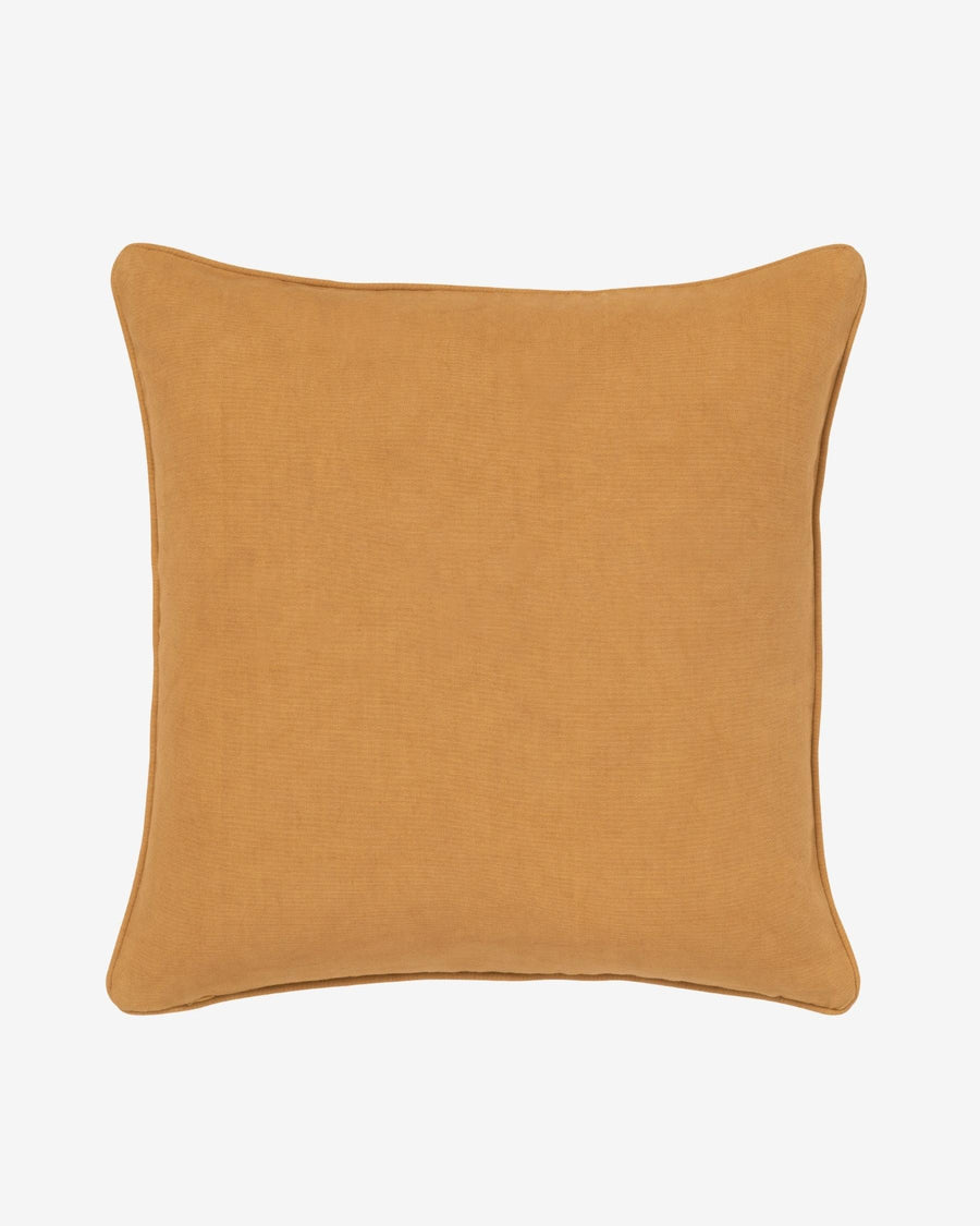 Cushion Laura Raffia & Caramel