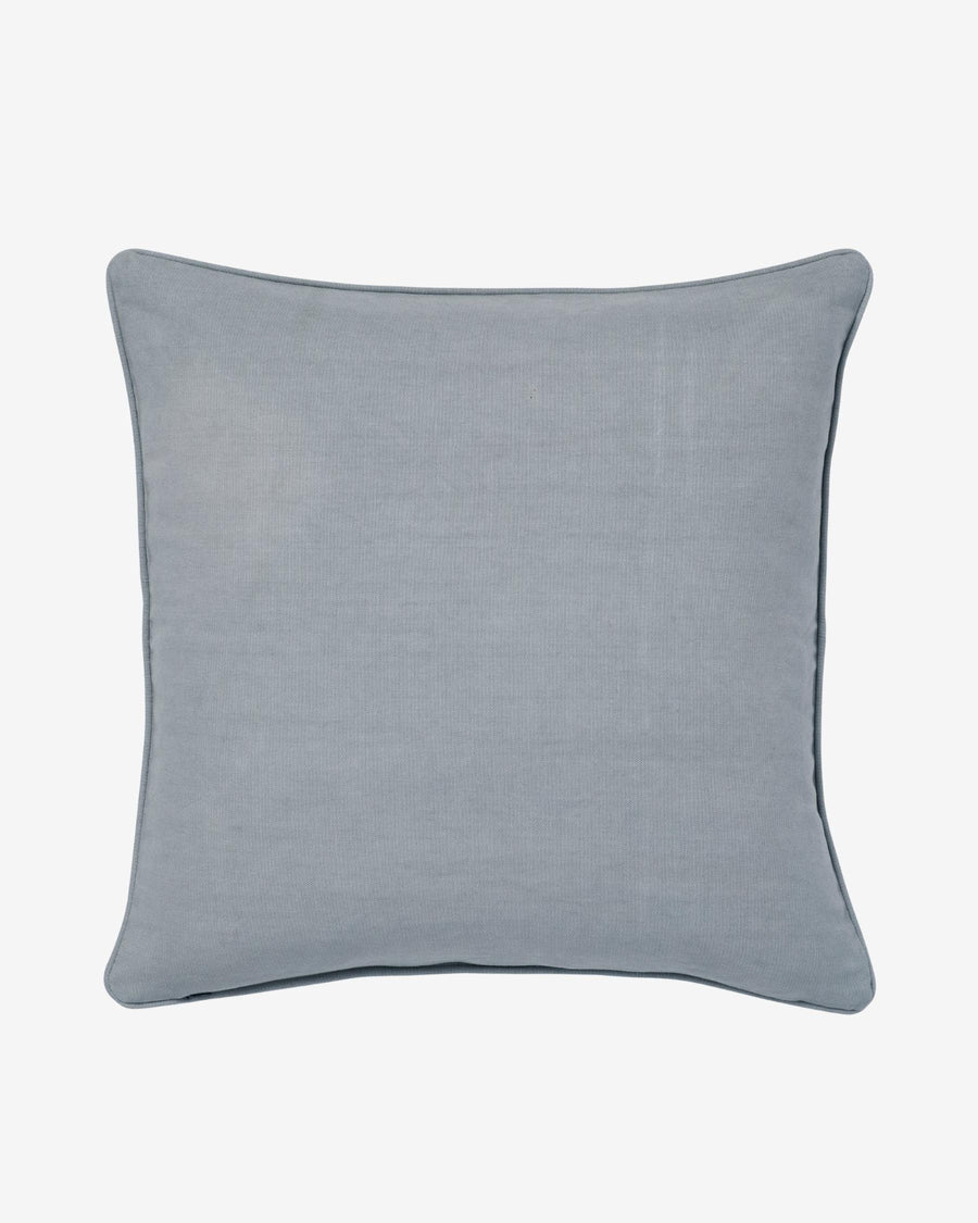 Cushion Rumi Smokey Blue & Caramel