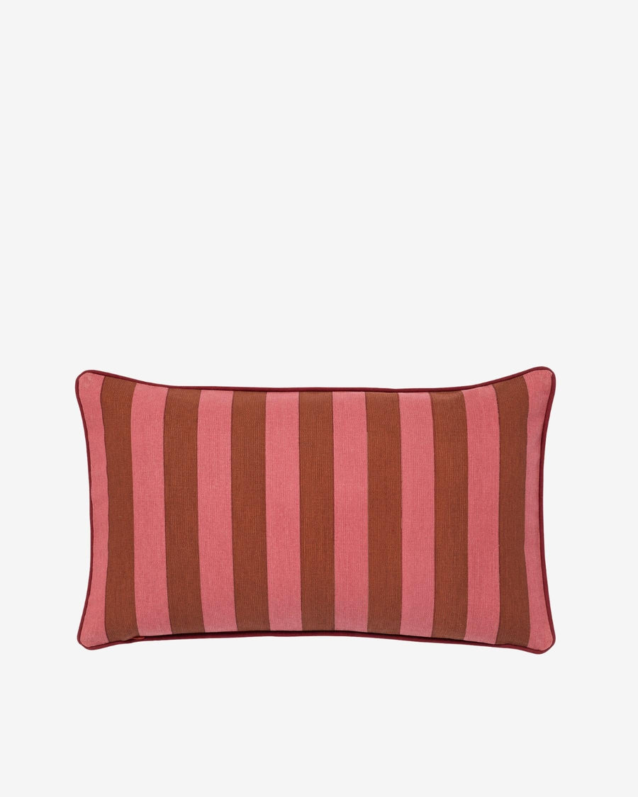 Double sided cushion Siena Spice & Coral