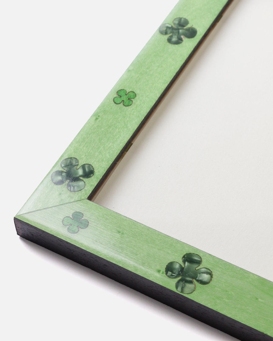 Hand-Inlaid Wooden Frame Daria | Sage | Small