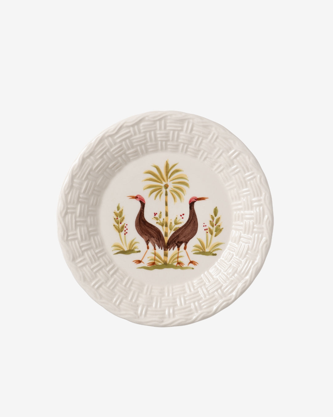 Handpainted Breakfast Plate Zanzibar