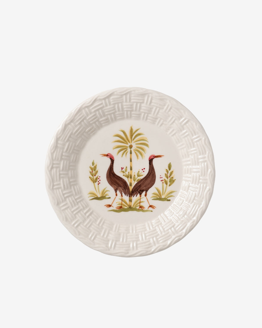 Handpainted Breakfast Plate Zanzibar