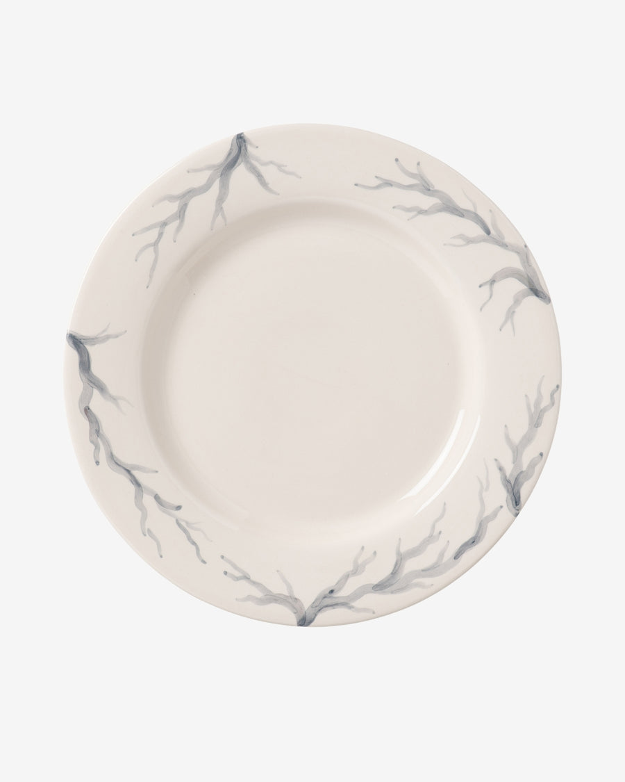 Handpainted Dinner Plate Atlantic Soft Blue