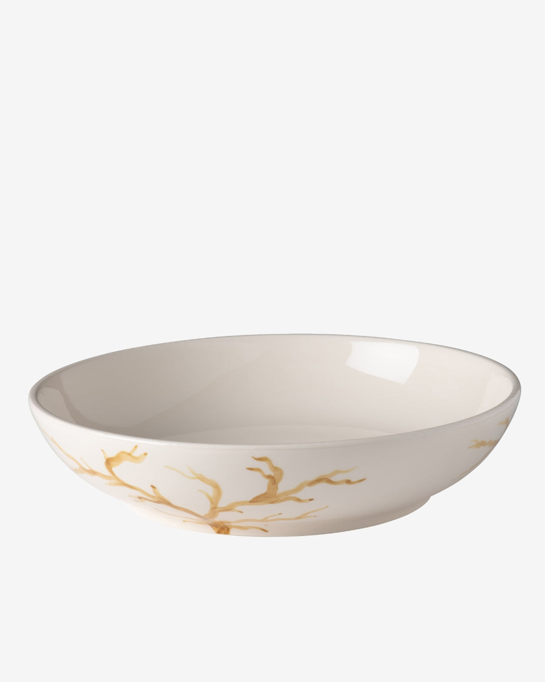 Handpainted Serving Bowl Atlantic Ochre