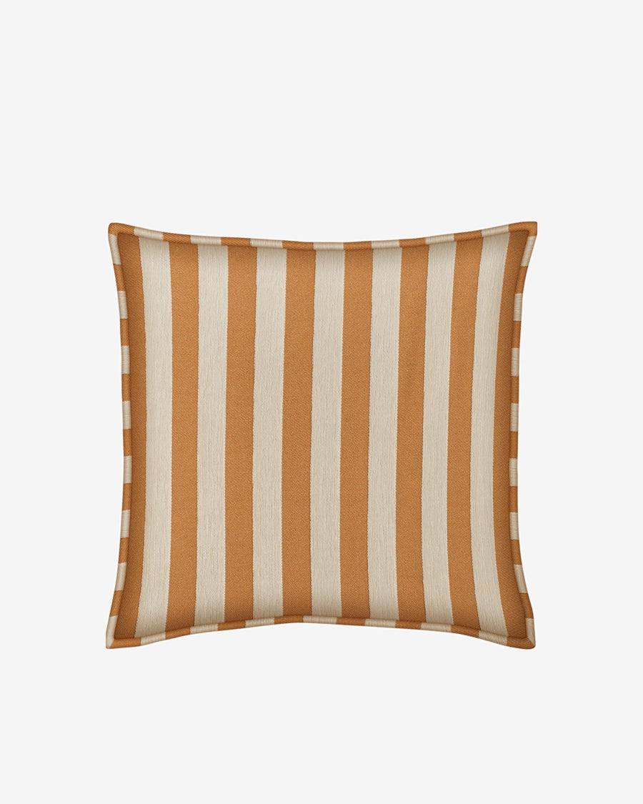 Cushion Jackie Caramel & Ecru