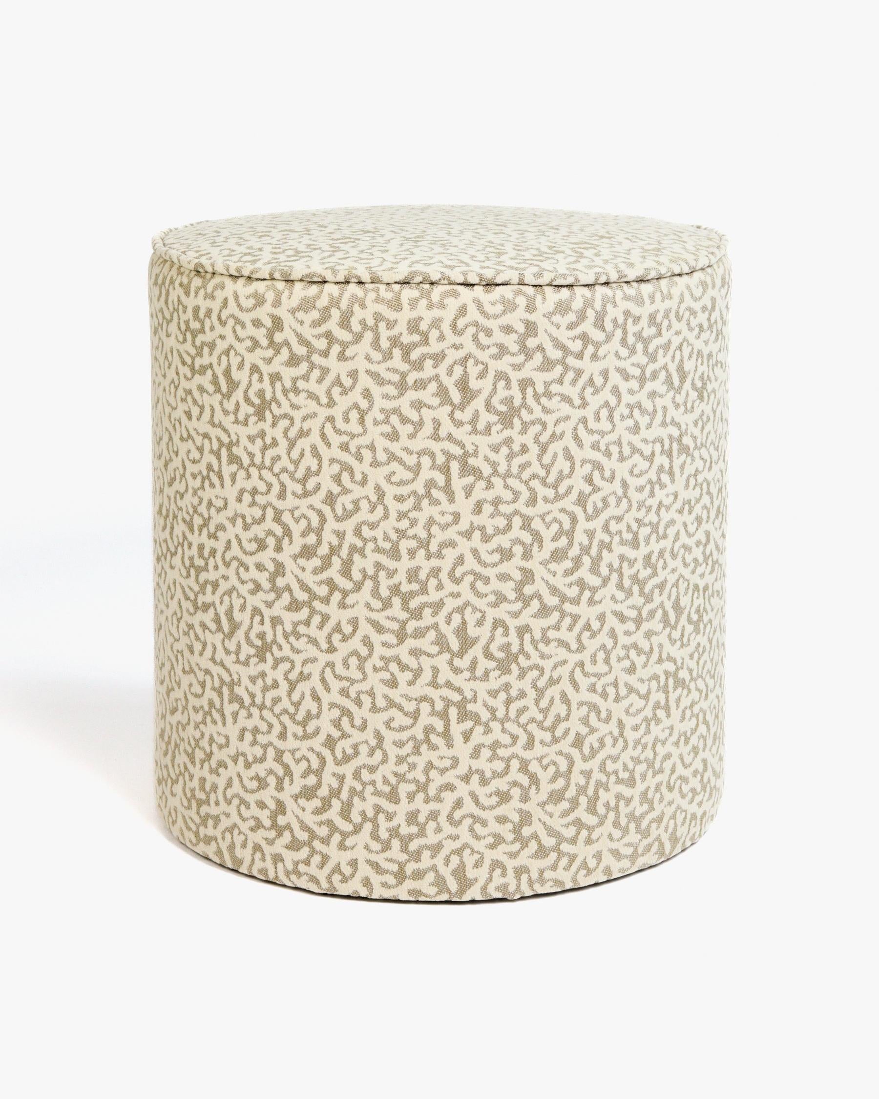 Pouf Lauren Sand & Ecru