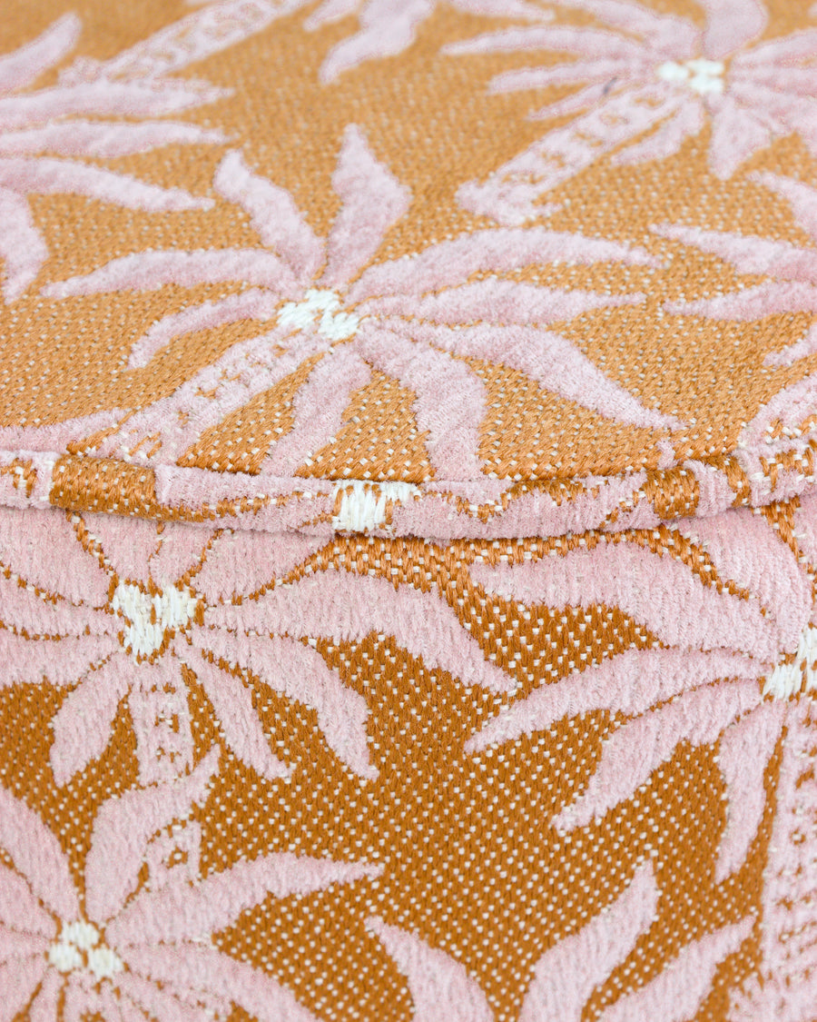 Pouf Laura Rose & Caramel