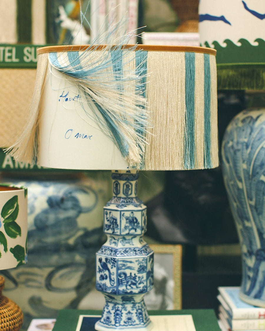 Palais x Hôtel Magique Lampshade Ava Light Blue