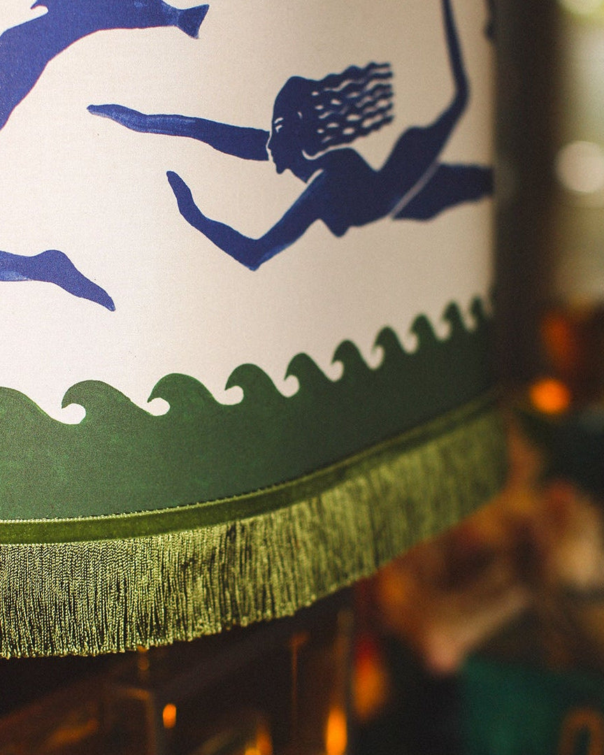Palais x Hôtel Magique Lampshade Thalassa Blue