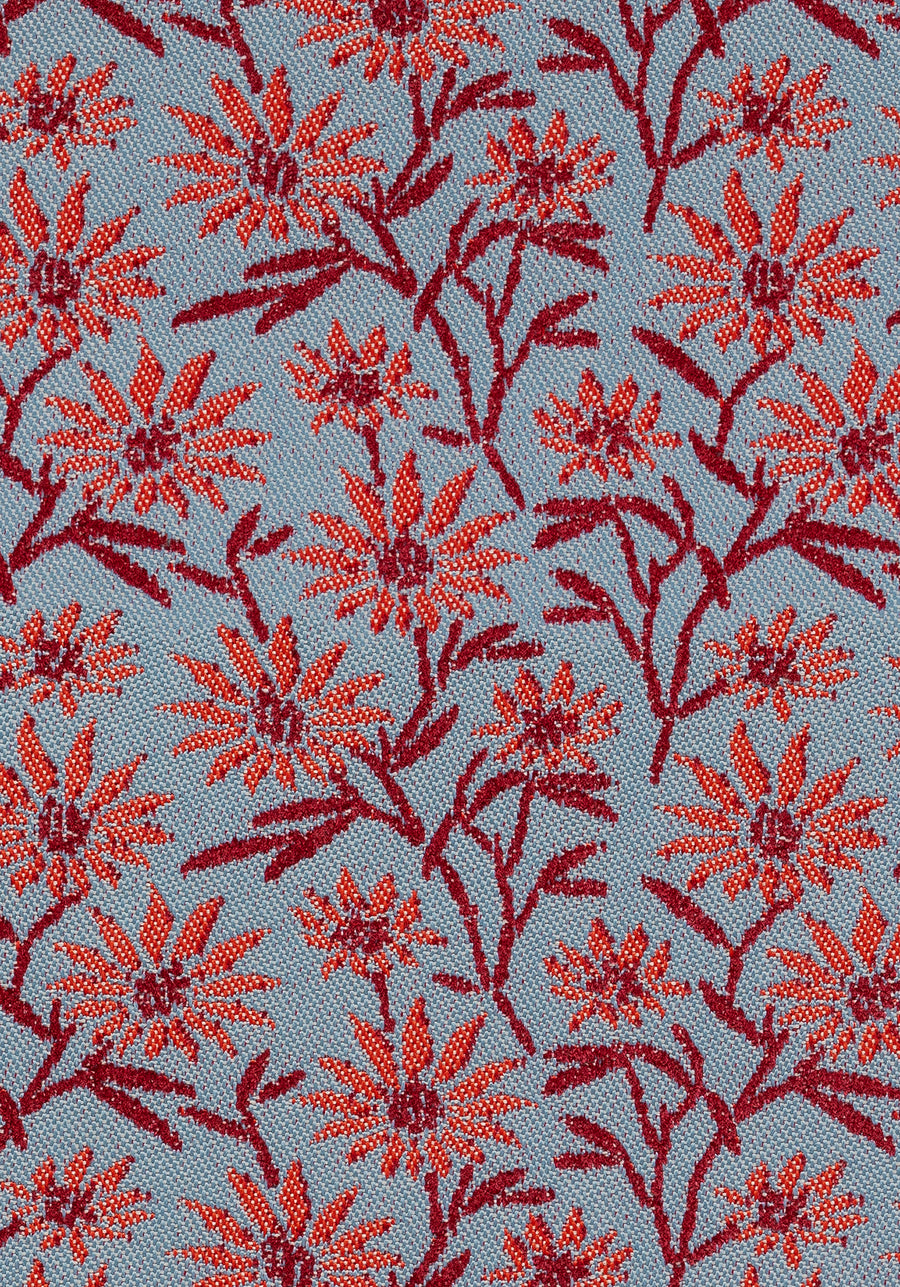 All-season Pouf Mako Ice & Red