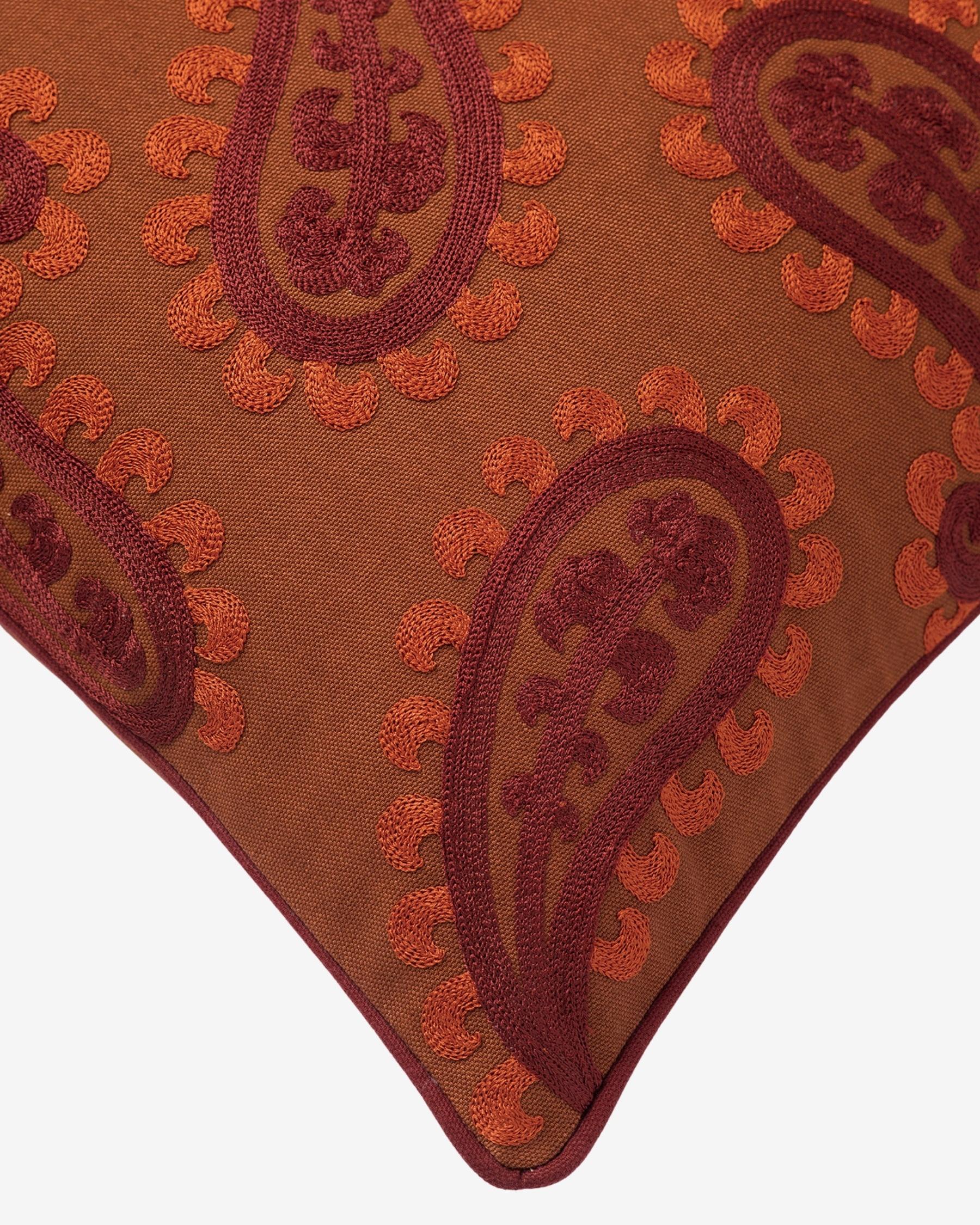 Cushion Siena Bloom Spice & Coral