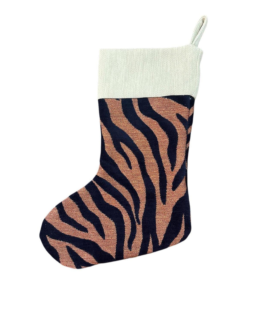 Christmas Stocking Amina Spice & Navy