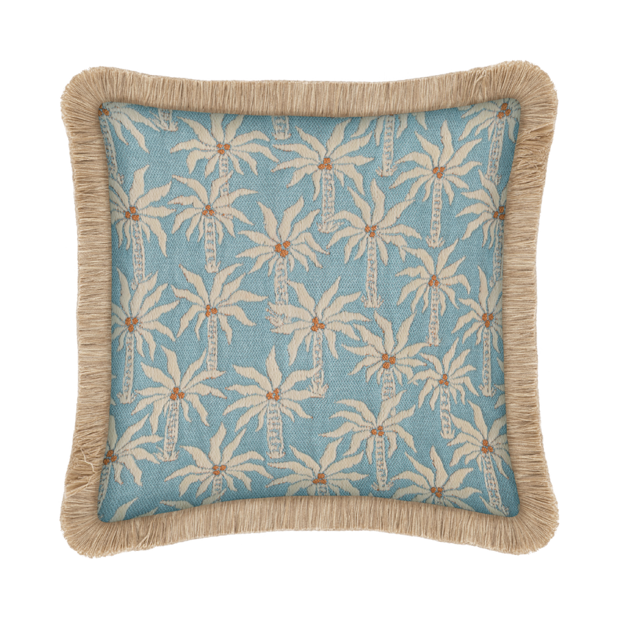 Cushion Laura Ice & Ecru