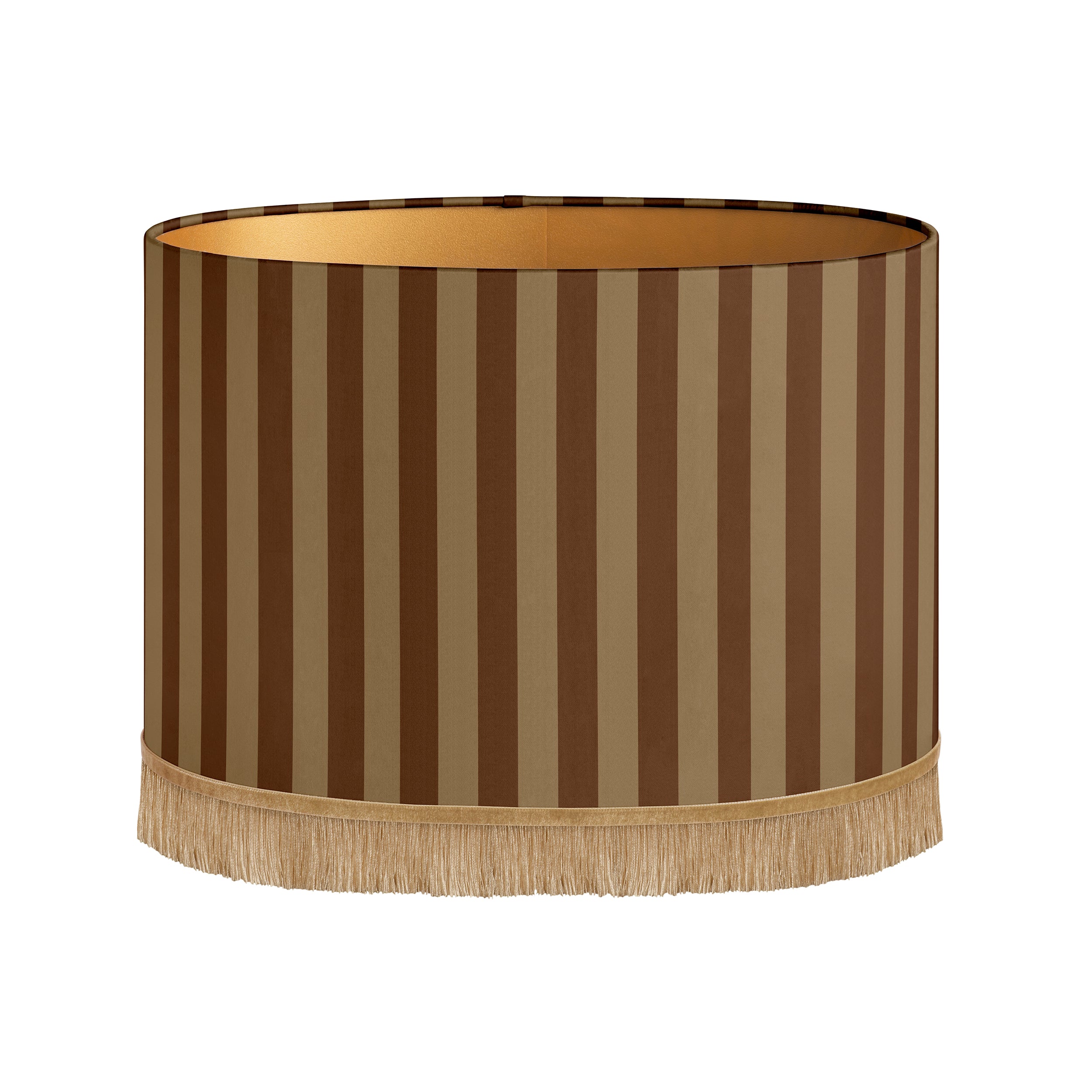 Lampshade Jackie Chocolate & Raffia