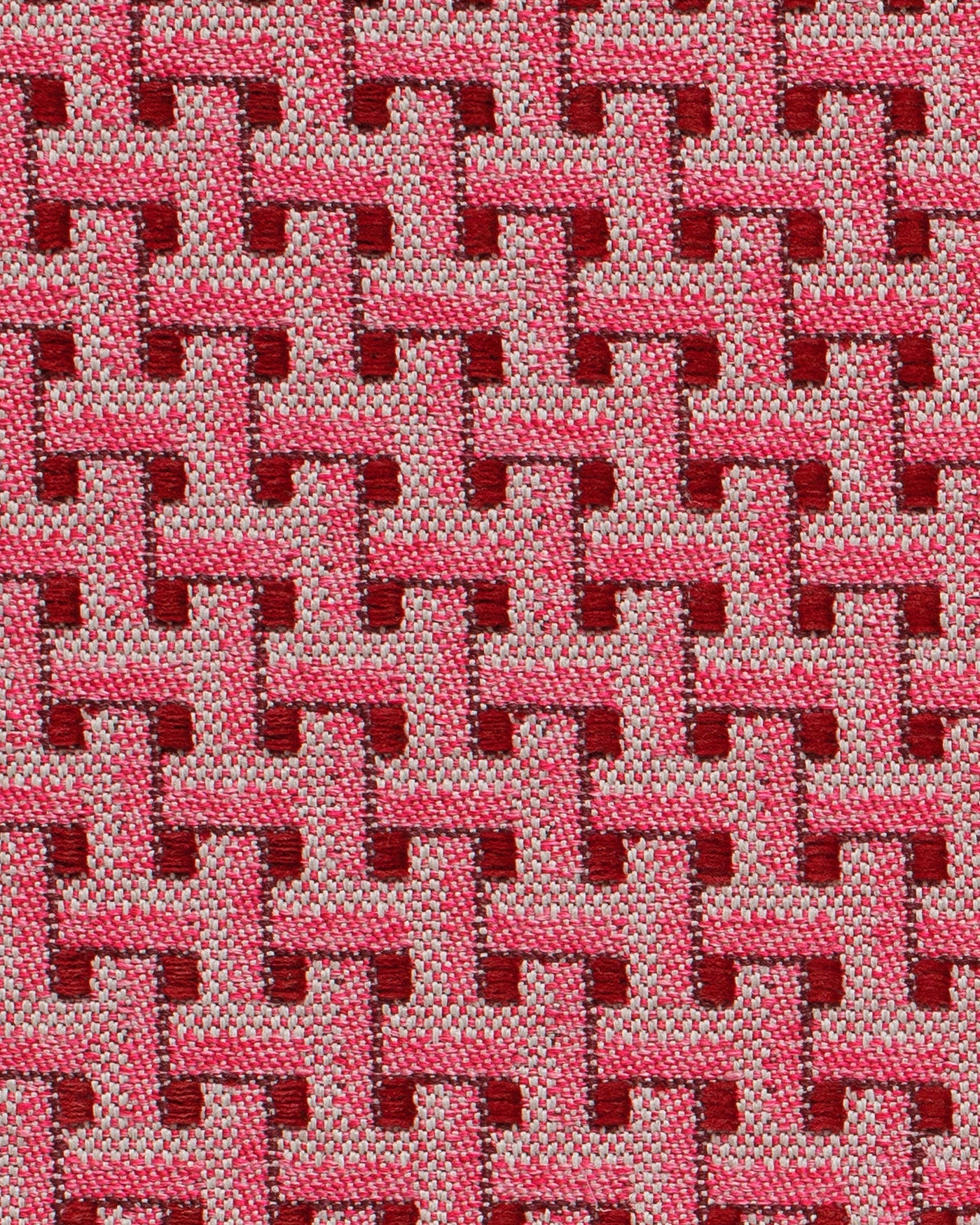 Bolster Janis Bordeaux & Pink