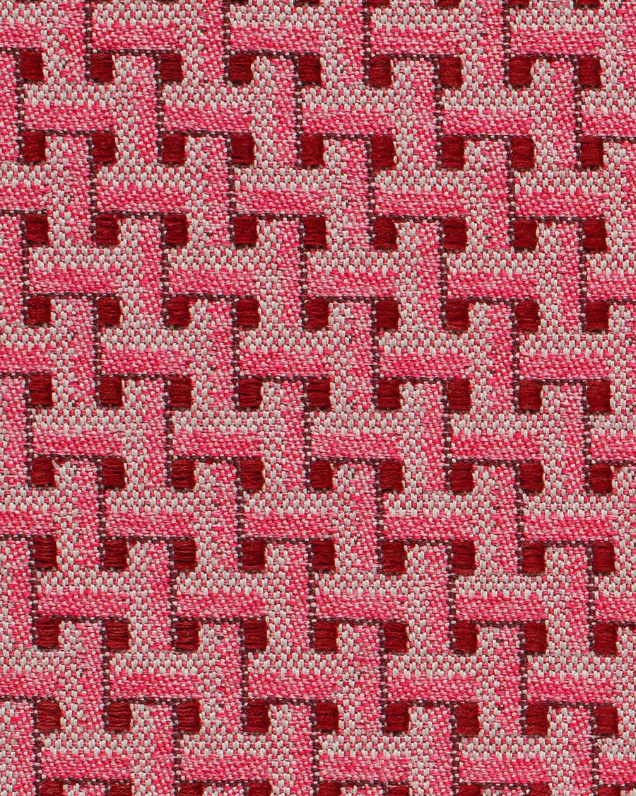 Bolster Janis Bordeaux & Pink