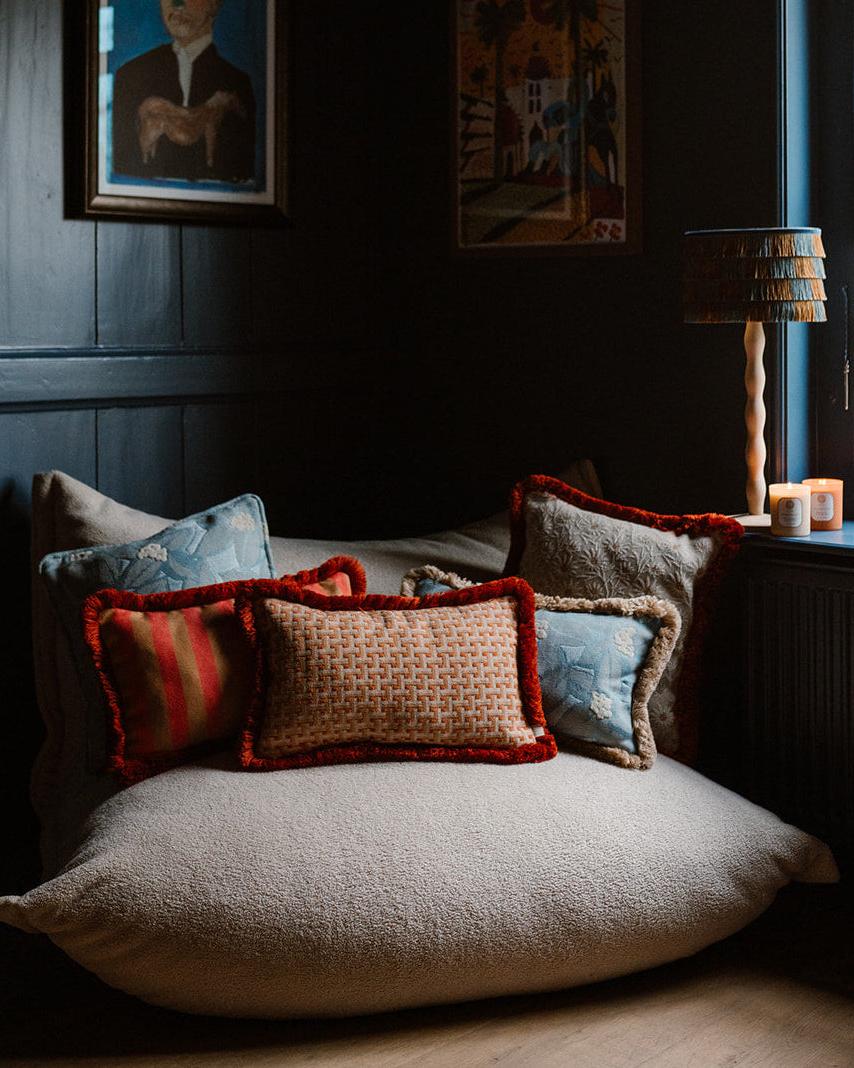 Cushion Janis Burnt Orange