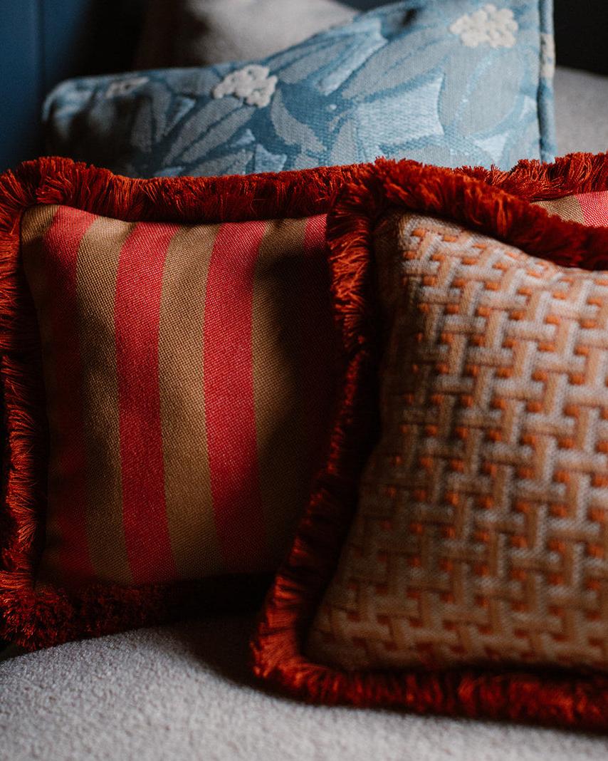 Cushion Janis Burnt Orange