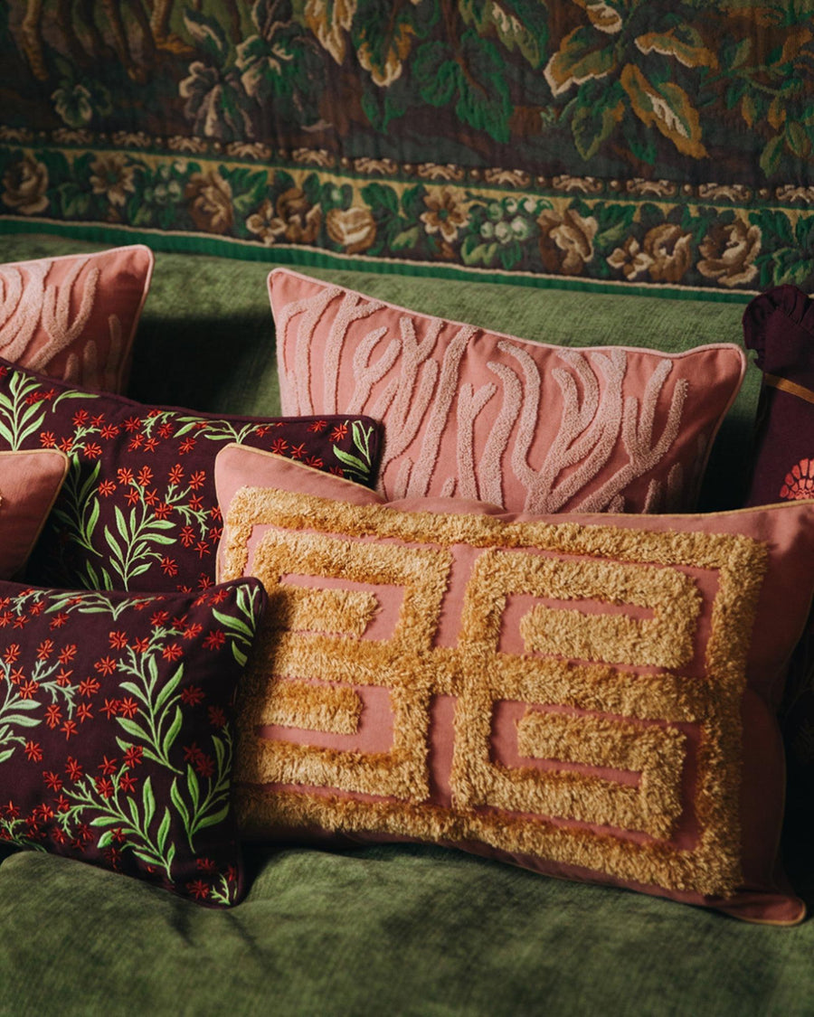 Cushion Lauren Blush & Rose