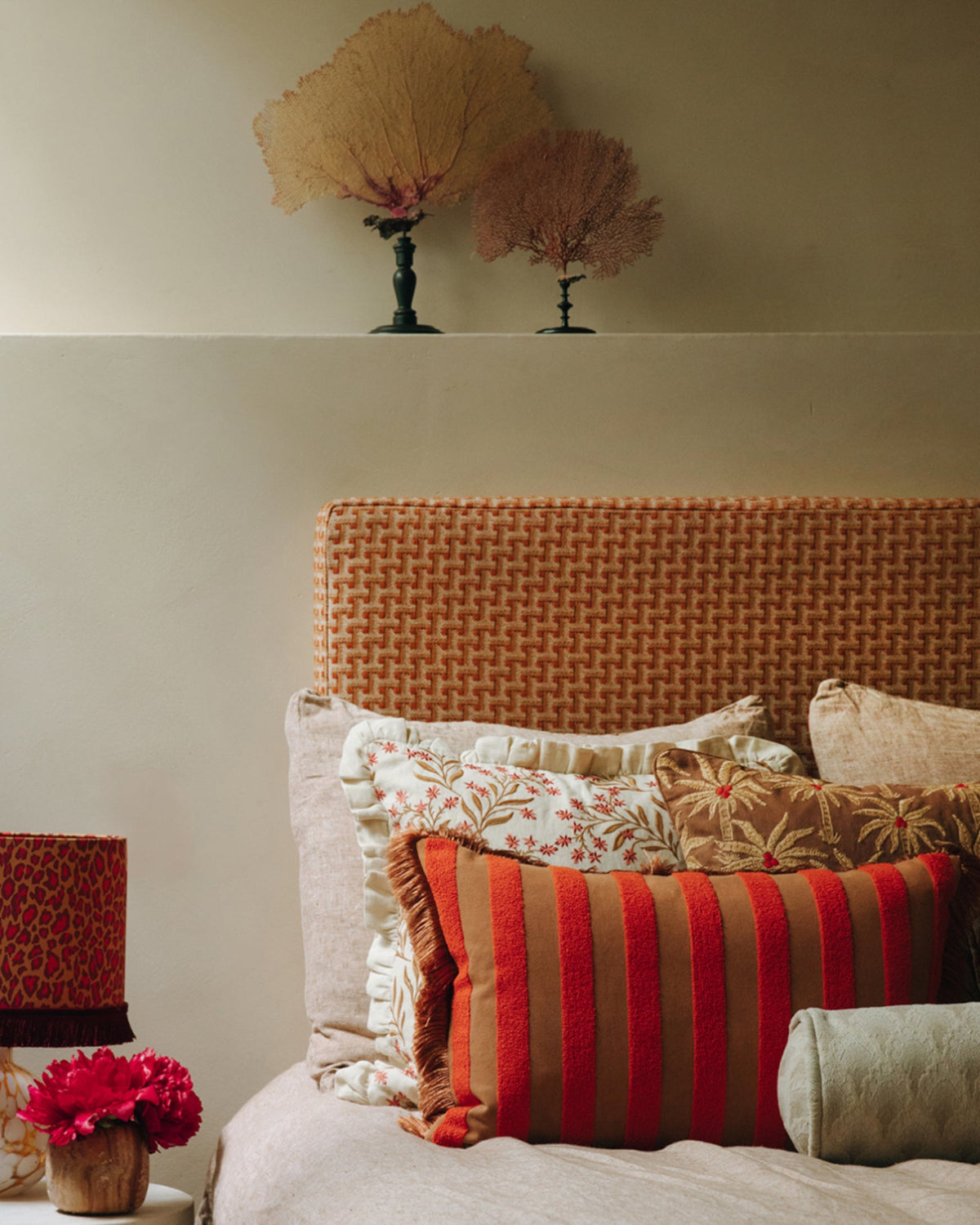 Headboard Janis Burnt Orange