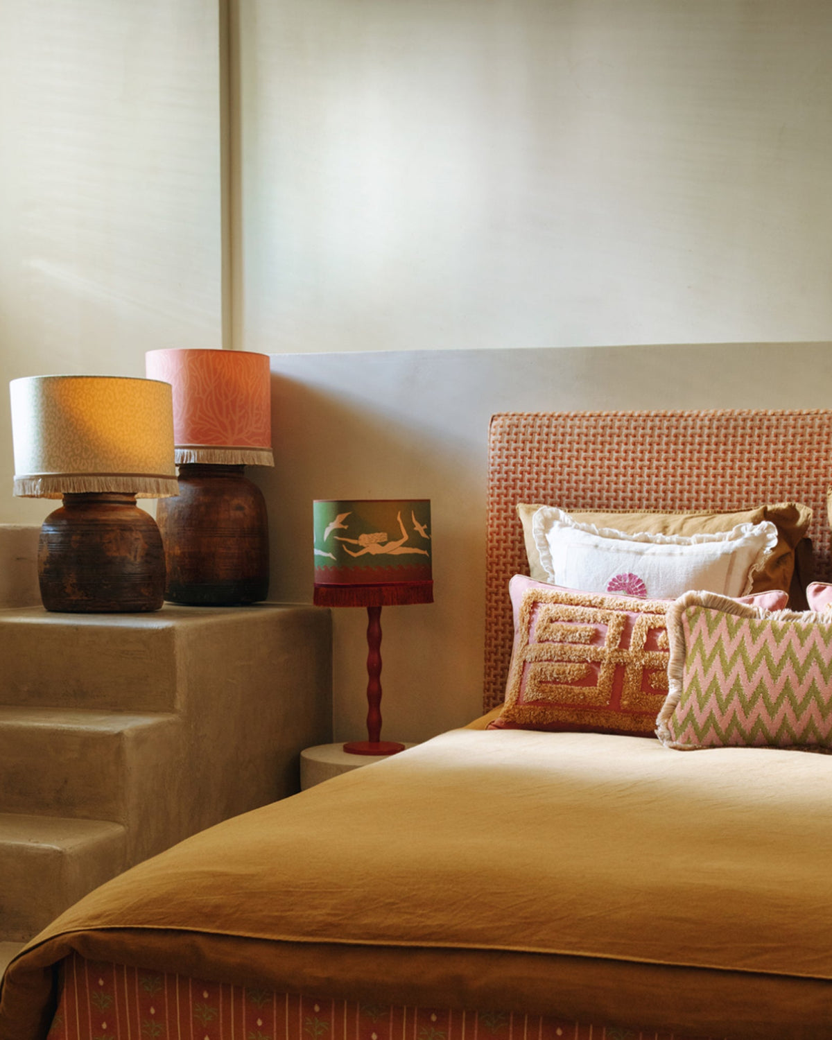 Headboard Janis Burnt Orange