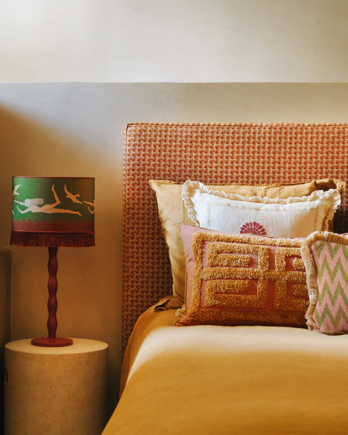 Headboard Janis Burnt Orange