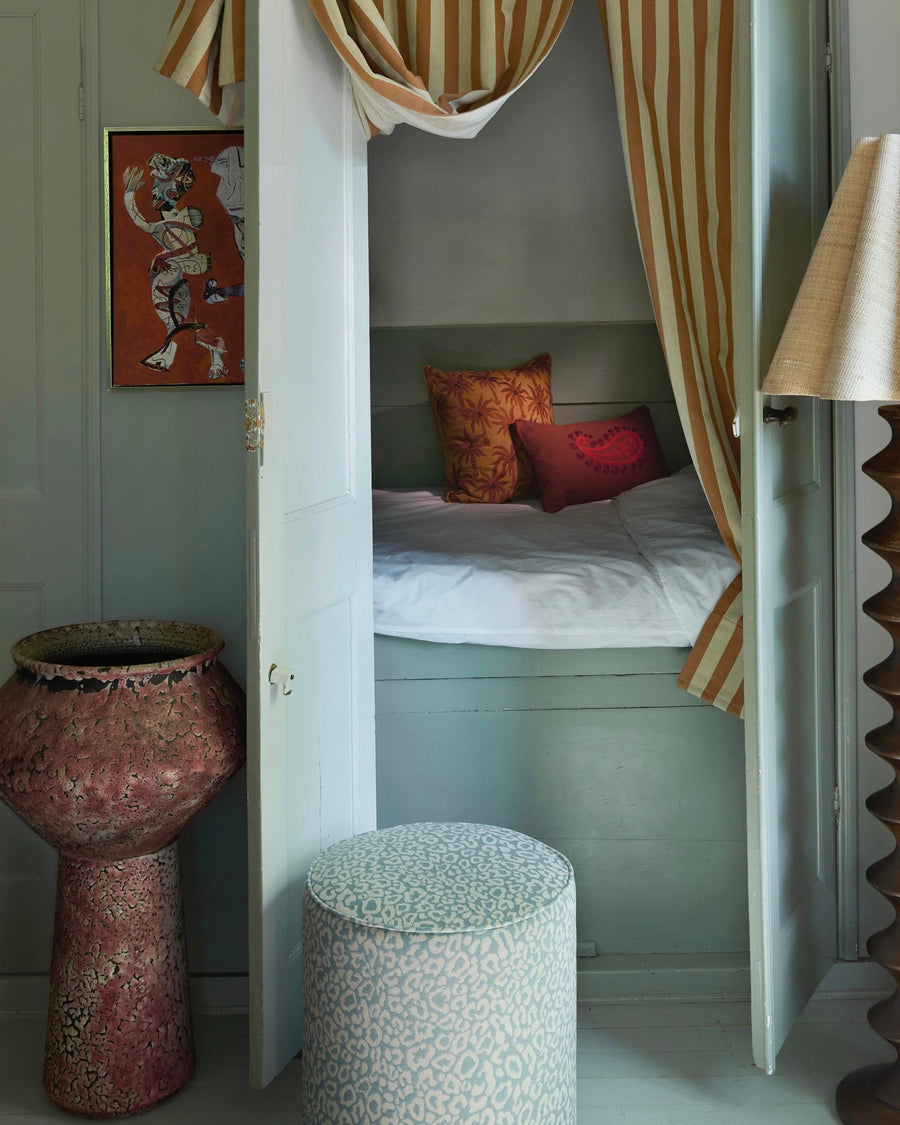 Double sided cushion Siena Spice & Coral
