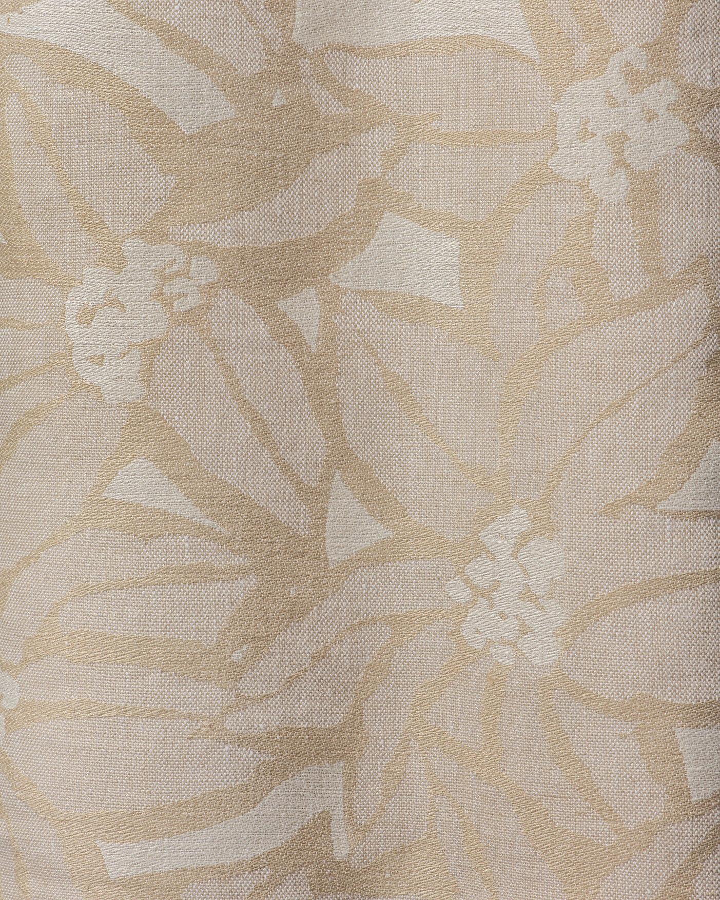 Ready Made Linen Curtain Michelle Ecru