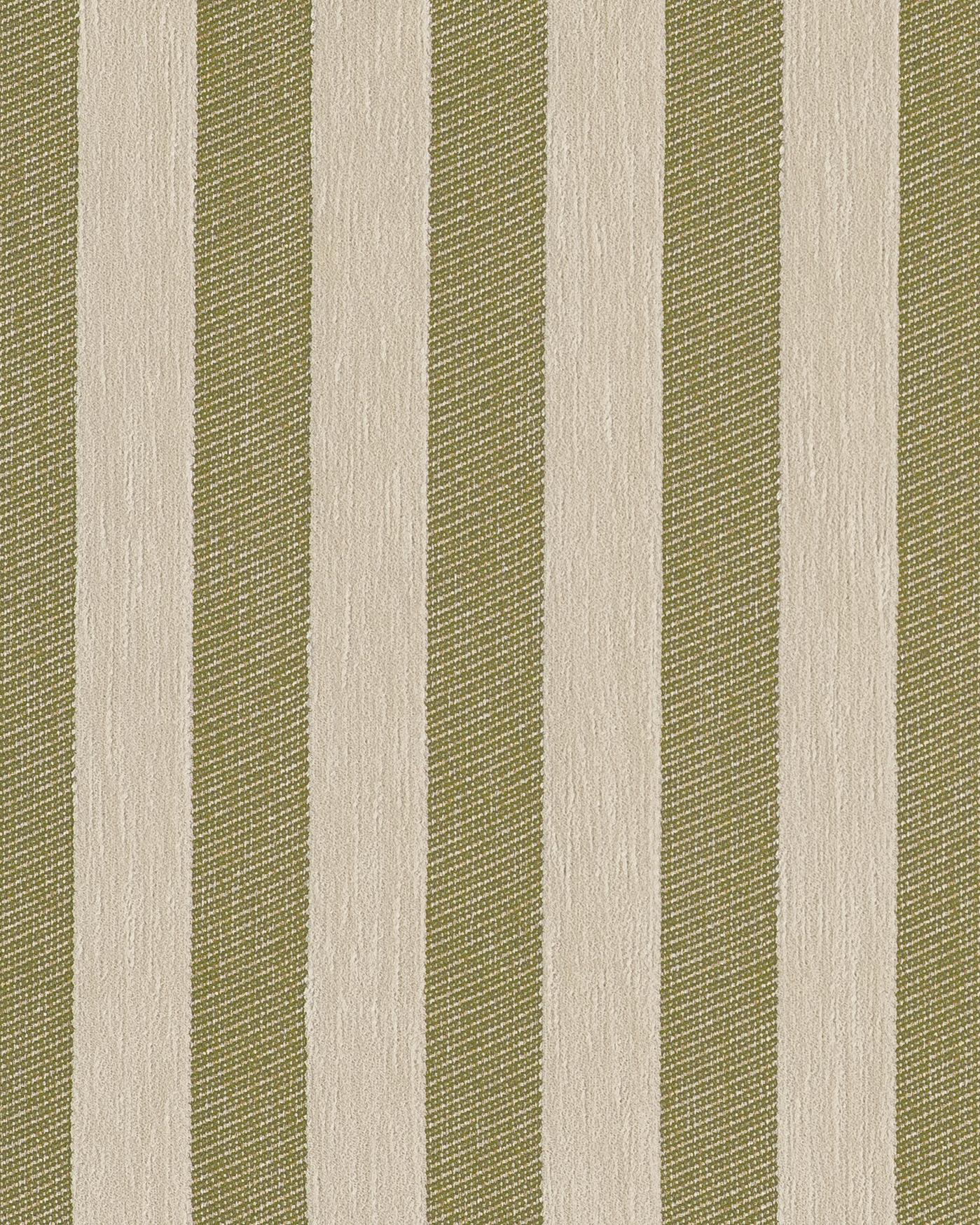Fabric Jackie Olive & Ecru