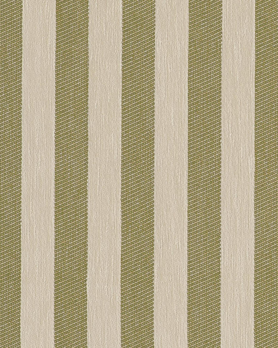 Fabric Jackie Olive & Ecru