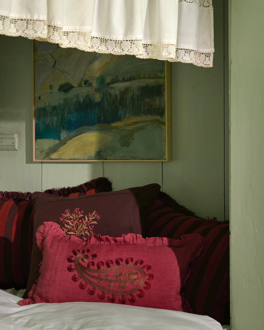 Cushion Siena Pink & Rust