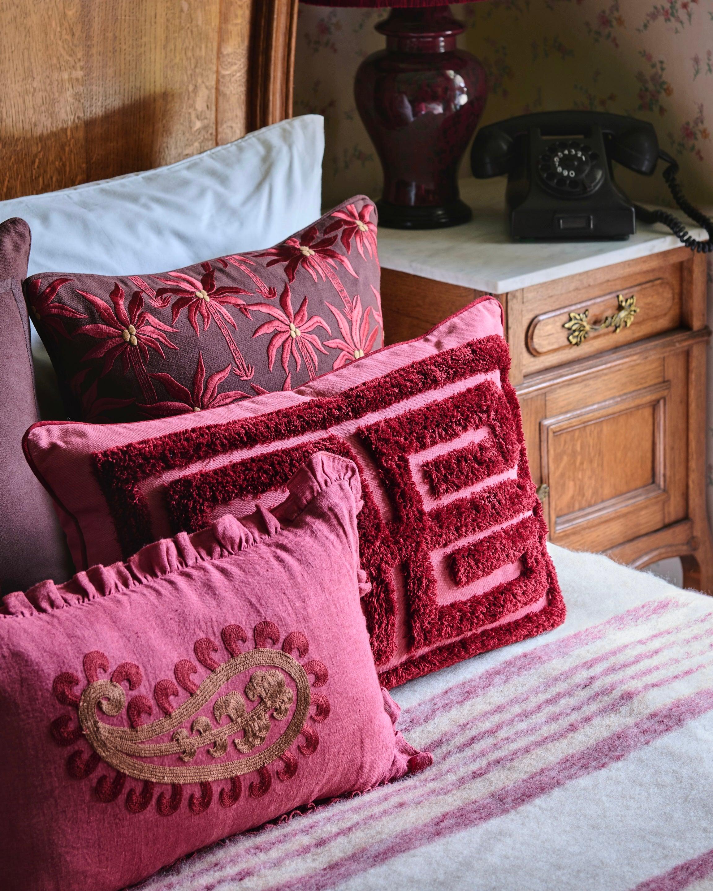 Cushion Siena Pink & Rust