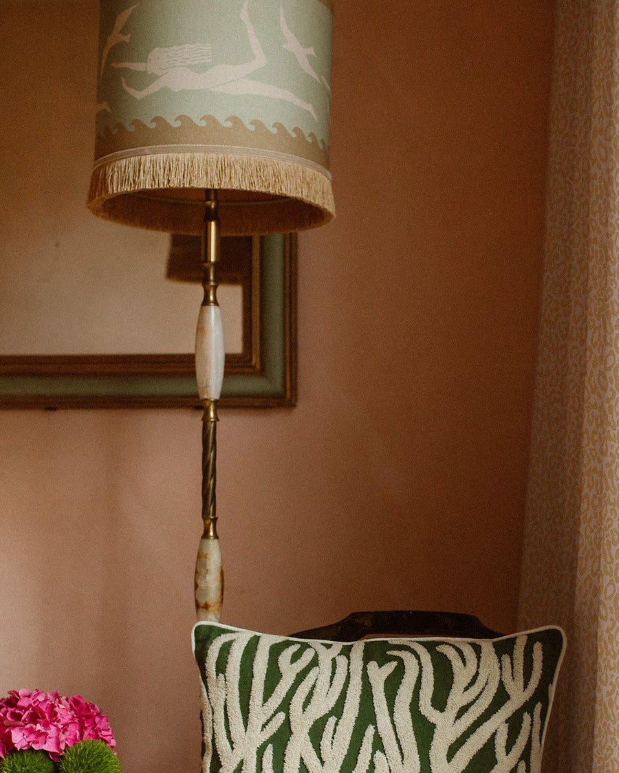 Palais x Hôtel Magique Lampshade Thalassa Dusty Green & Sand