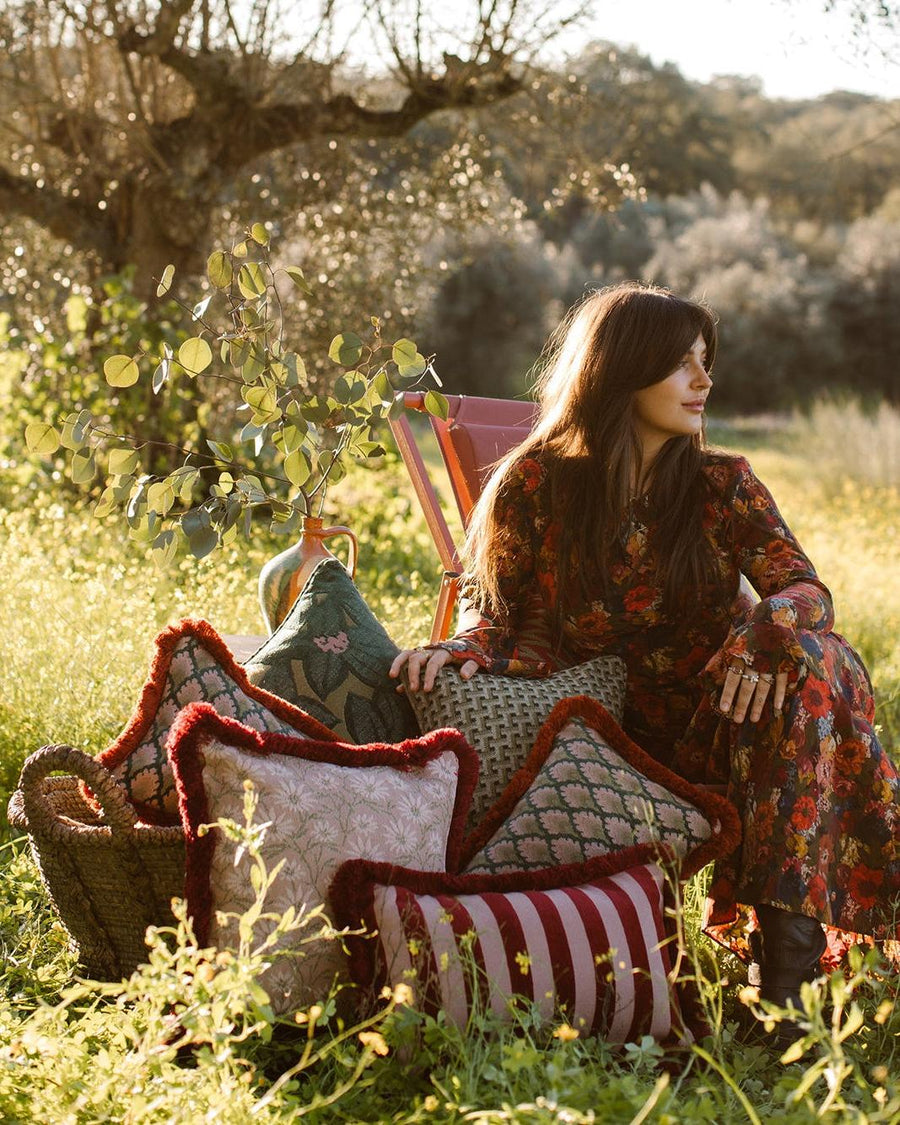 Cushion Janis Moss & Olive