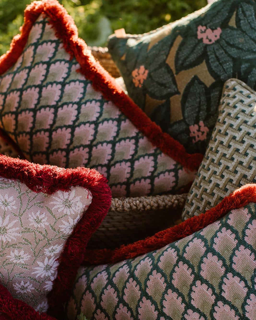 Cushion Janis Moss & Olive