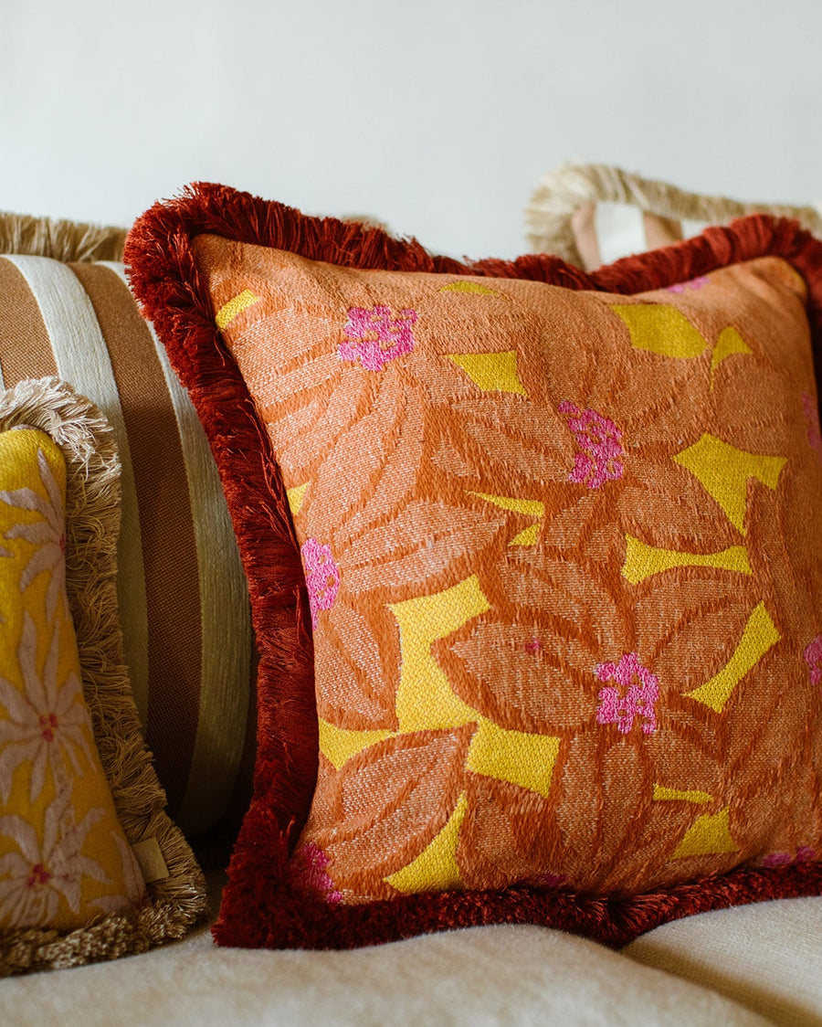 Cushion Michelle Sunflower & Pink
