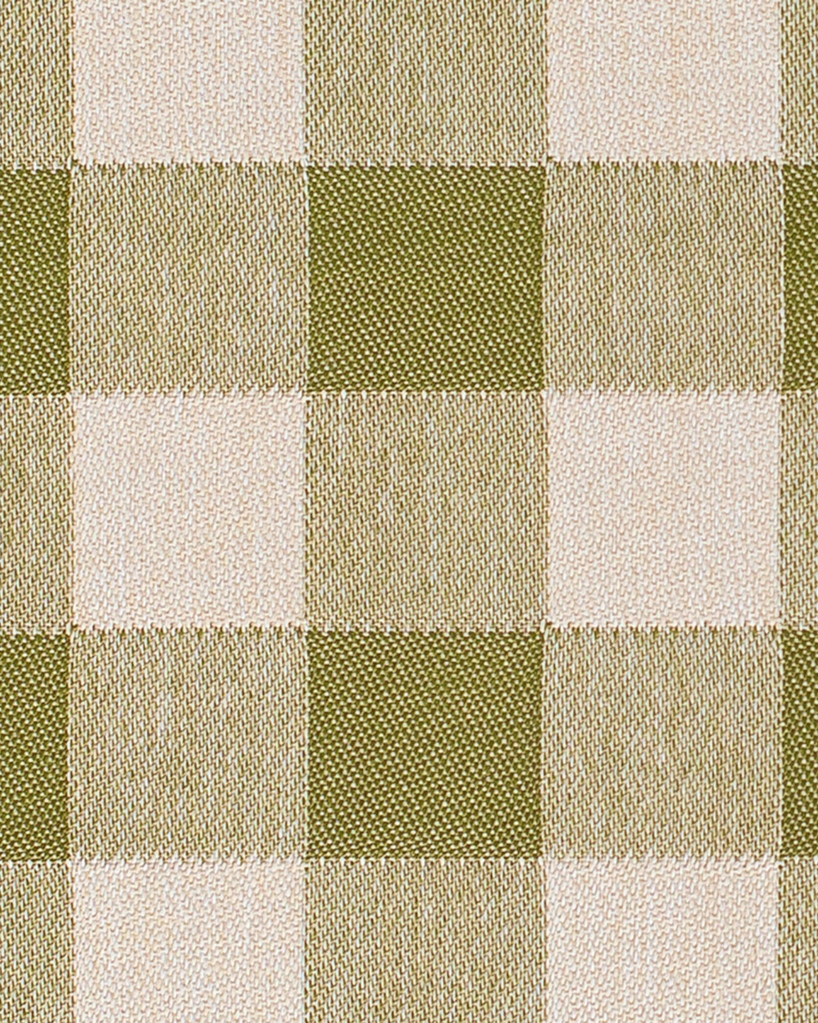 Sofa cushion Brigitte Olive & Ecru