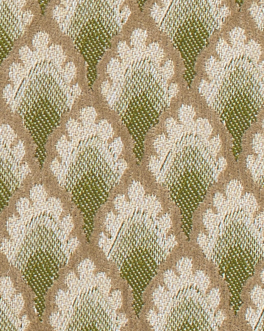 Sofa cushion Jessica Olive & Ecru