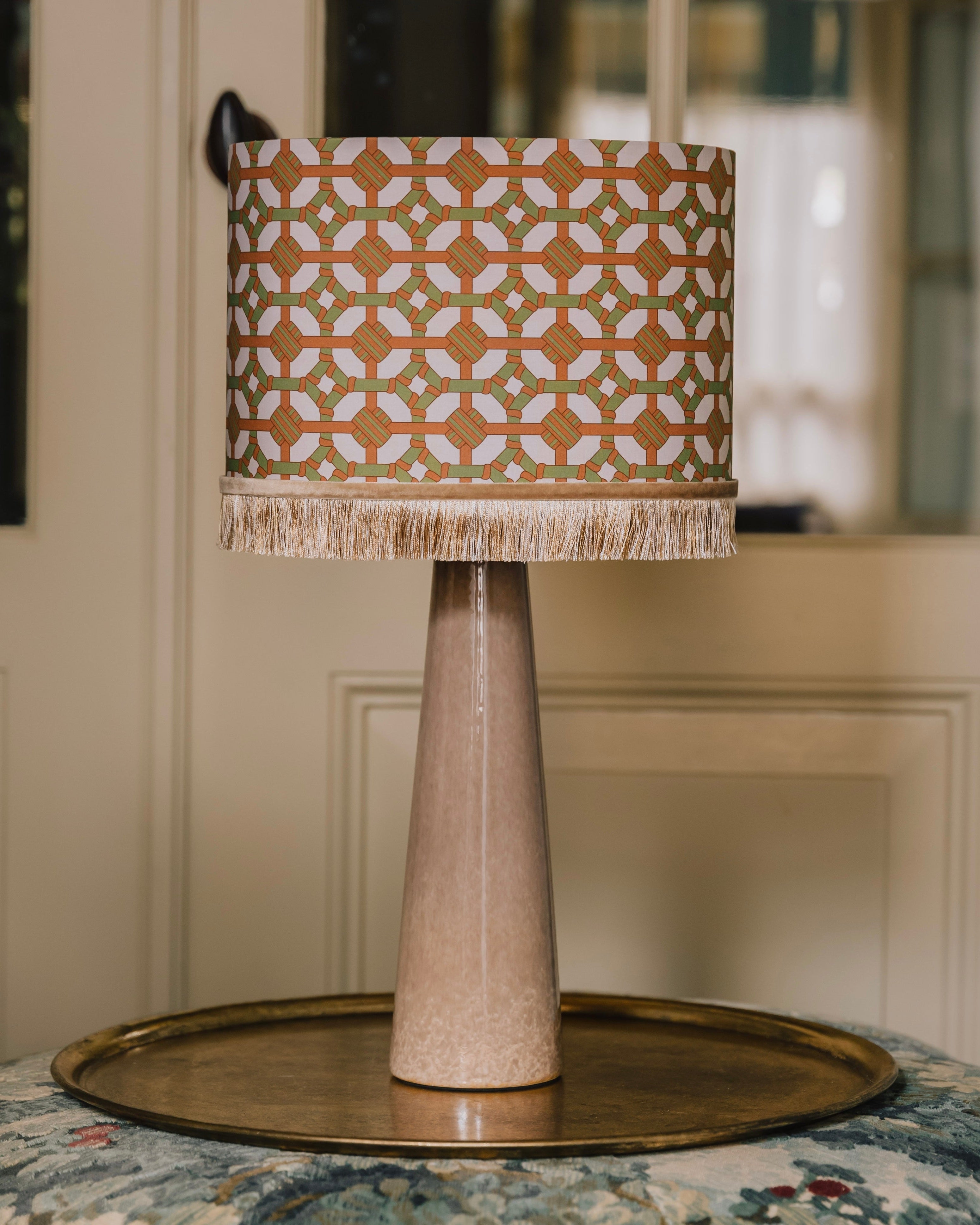 Lampshade Coco Fern & Caramel