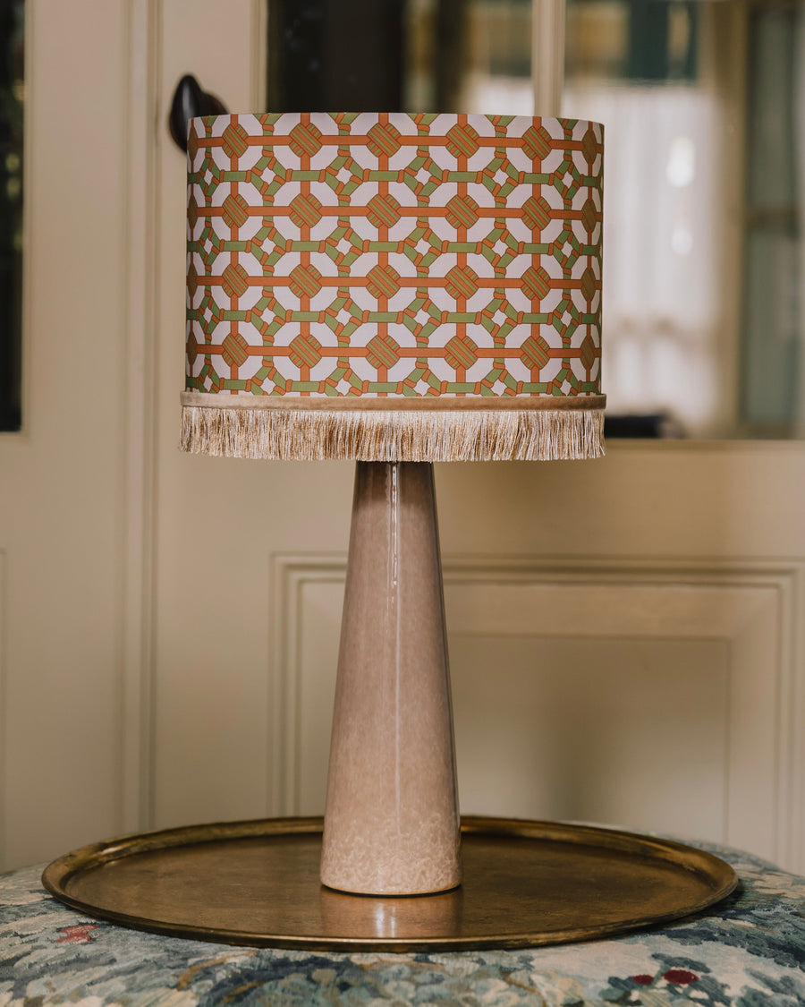 Lampshade Coco Fern & Caramel