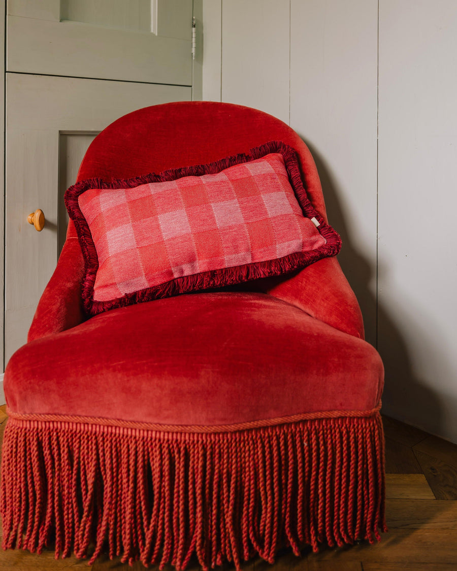Cushion Brigitte Chili & Pink