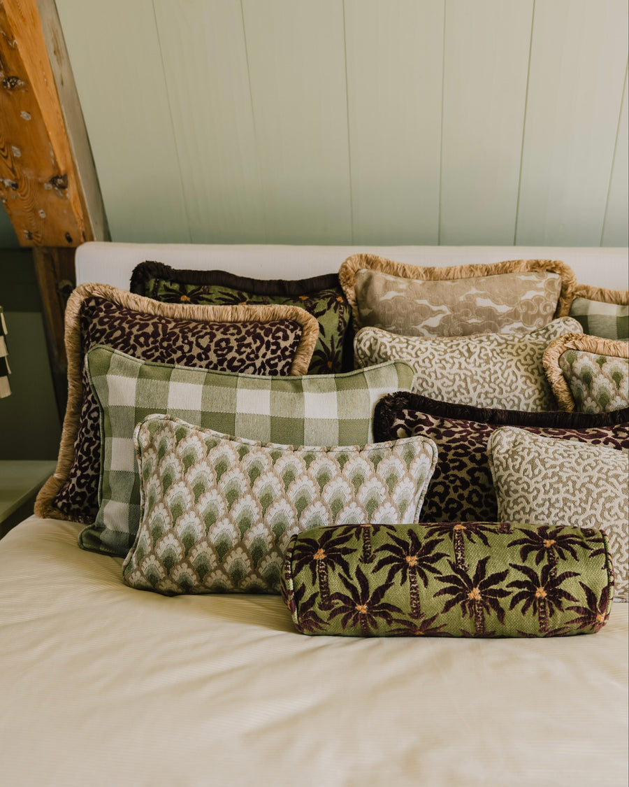 Bolster Laura Chocolate & Olive
