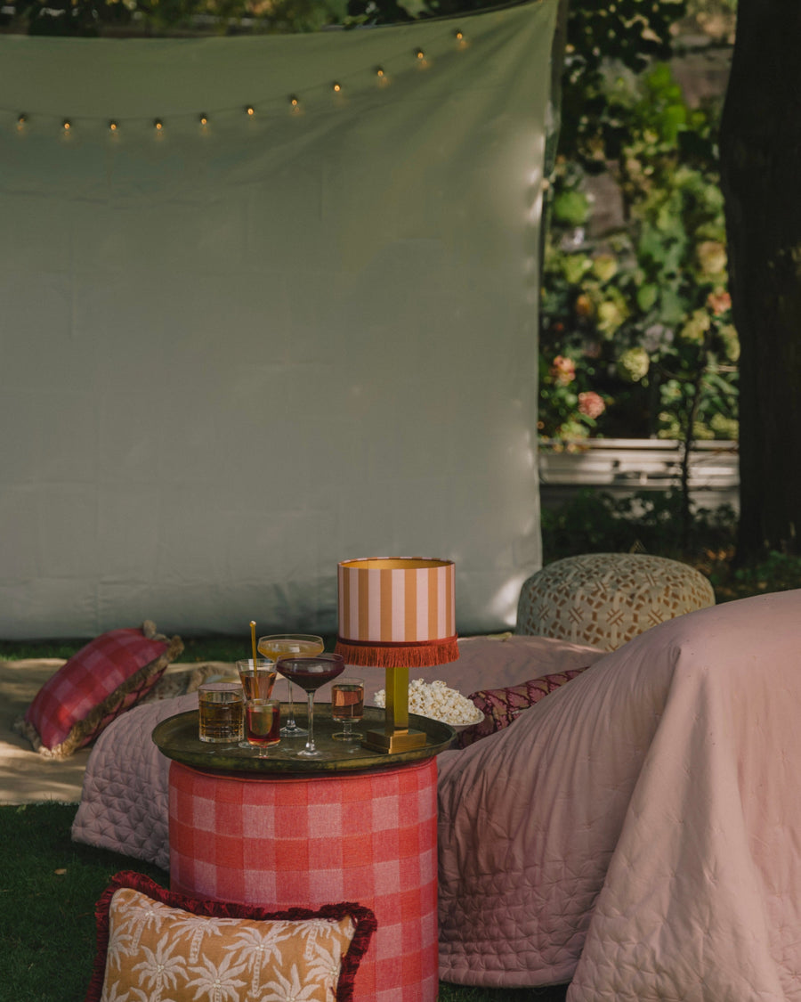 Pouf Brigitte Chili & Pink