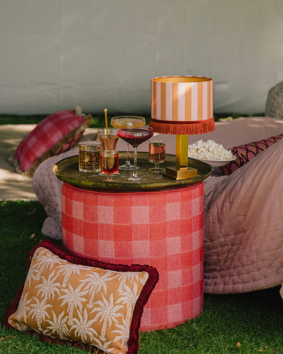 Pouf Brigitte Chili & Pink